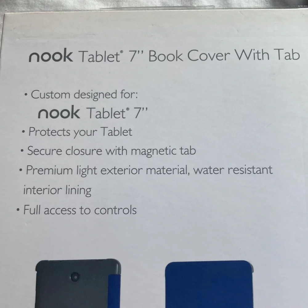 Nook Tablet Book Cover